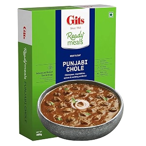gits ready to eat food punjabi chole 300g