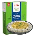 Gits Jeera Rice and Dal Tadka Ready to Eat Combo Meal, 375g