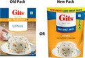 Gits Upma Instant Breakfast Mix 200 g