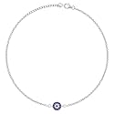 GIVA 925 Silver Anklet for Women Single