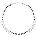 GIVA 925 Silver Hearts amp Beads Anklet