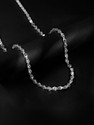 GIVA Rhodium Plated Sterling Silver Chain