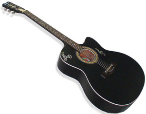 givson venus black matt acoustic guitar rosewood rosewood right hand orientation