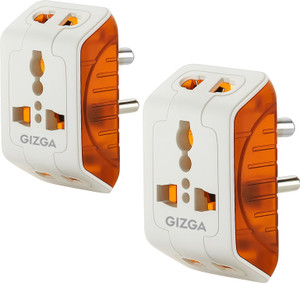 Gizga Essentials 3 Pin Multi Plug Socket