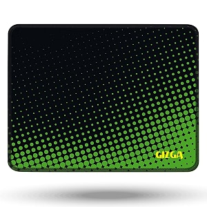 gizga essentials aircase 44cm x 35cm extended gaming mouse pad desk mat computer mouse pad with smooth mouse control mercerized surface antifray stitched embroidery edges anti-slip rubber base