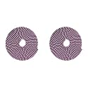 Gizga Essentials Pack of 2 Cable Protector Winder, 1.7 Meter Each Compatible with Mobile, Mac, iPhone, Earphone, Data Wire, Lightweight, Durable Flexible PVC Material - Pink