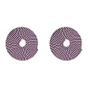 Gizga Essentials Pack of 2 Cable Protector Winder, 1.7 Meter Each Compatible with Mobile, Mac, iPhone, Earphone, Data Wire, Lightweight, Durable Flexible PVC Material - Pink