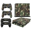 giZmoZ n gadgetZ PS4 Console Camo Skin Decal Vinal Sticker + 2 Controller Skins Set