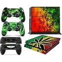 giZmoZ n gadgetZ PS4 Console Weed Skin Decal Vinal Sticker + 2 Controller Skins Set