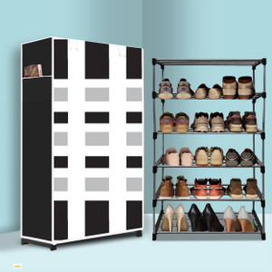 gk-jlpv plastic metal collapsible shoe stand