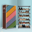 GK-JLPV Plastic, Metal Collapsible Shoe Stand