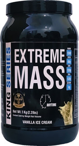 gk king series extreme mass gainer for bulk gain 22lbs vanilla weight gainersmass gainers