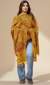 GK VILLA Wool Embroidered Women Shawl