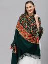 GK VILLA Wool Embroidered Women Shawl