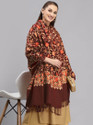 GK VILLA Wool Embroidered Women Shawl