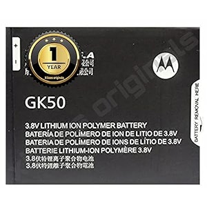 gk50 battery for motorola e3 power pa4c0020in  pa4c0009in battery with 1 year warranty uu180