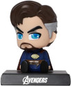 GKM BobbleHead Dr Strange for Car Dashboard with Mobile Holder Action Figure (Multicolor)