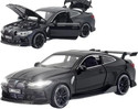 GKNEX New 1:32 BMW M4 Alloy Die-Cast Model Car Sound, Light, Pull Back Action