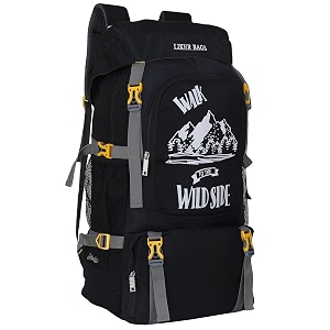 65 l tracking hiking travel bag pack rucksack hiking waterproof outdoor bag