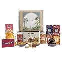 Gladful 14 Items Celebration Rakhi Gift Hamper with Millet Mixes, Gur Chana, Date Nut Squares, Loyka Brittle, Rakhi Set, Roli Chawal, Card &amp; Potli