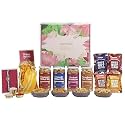 Gladful Gourmet Rakhi Gift Hamper with 12 Items– Millet Mixes, Herbed Namkeen, Gur Chana, Date Nut Squares, Rakhi Set, Roli Chawal &amp; Potli