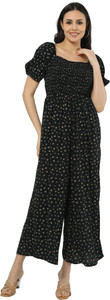 glam  chique printed women jumpsuit