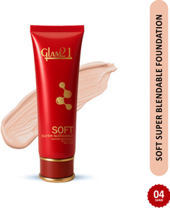glam21 blendable tube foundation-hides skin imperfectiondarkspotfinelineslightweight foundation