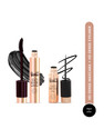 Glam21 HD Dense Mascara + Black Eyeliner Combo Pack Smudge & Waterproof Stay Upto 12Hrs