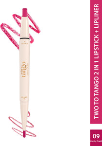 glam21 two to tango lipsticklipliner duo  smudgeproof non-transfer matte finish