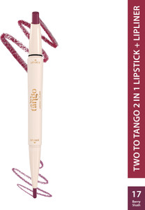 glam21 two to tango lipsticklipliner duo  smudgeproof non-transfer matte finish