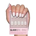 Glamnetic Press On Nails, Short Oval Glossy, Fake Nails 30pc Nail Kit