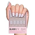 Glamnetic Press On Nails, Short Squoval Glossy, Fake Nails 30pc Nail Kit