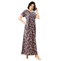 GLAMORAS Bizzy Lizzy Cotton Nighty Gown with