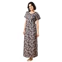 GLAMORAS Bizzy Lizzy Cotton Nighty Gown with