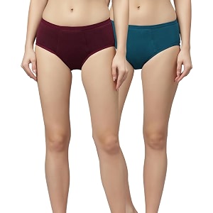GLAMORAS Cotton Reusable Period Panty for Women