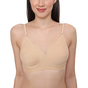GLAMORAS Womens Soft Poly Cotton Non Padded