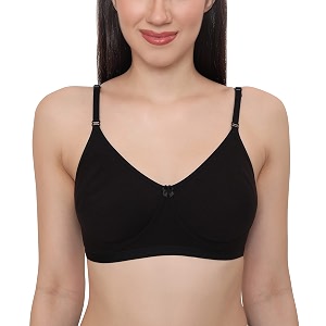 GLAMORAS Womens Soft Poly Cotton Non Padded