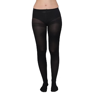 glamoras women nylon spandex high waist tights patterned pantyhose stockings free size black