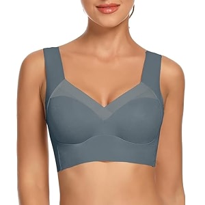 GLAMORAS Women Nylon Spandex Seamless Mesh Lace