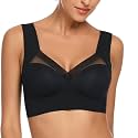 GLAMORAS Women Nylon Spandex Seamless Mesh Lace
