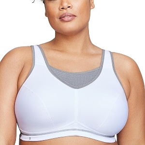 glamorise women39s plus size camisole sport bra