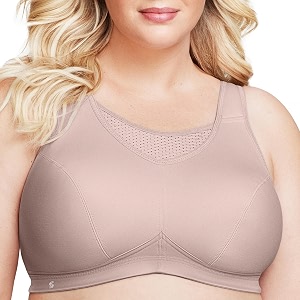 glamorise women39s plus size camisole sport bra