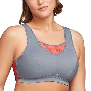 glamorise women39s plus size camisole sport bra