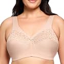 Glamorise Womens MagicLift Cotton Support Bra Wirefree #1001