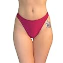 Glamour Boutique Low Profile Thong Gaff for Crossdressing Men/Transgender (Sizes XS-XL), Black, White, Pink, Purple, Beige