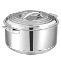 Insulated Inner Stainless Steel Casserole, BPA Free | Food Grade | Easy to Carry | Easy to Store | Ideal for Chapatti | Roti | Curd Maker (Steel, 1500 ML)