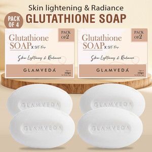 GLAMVEDA Glutathione Kojic Acid SoapLightens Dark