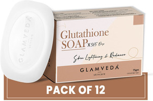 GLAMVEDA Glutathione Kojic Acid SoapLightens Dark