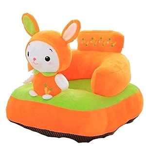 best rabbit shape baby soft plush cushion baby sofa seat or rocking chair for kids rabbit sofa