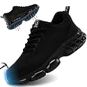 GLANOUDUN Steel Toe Shoes for Men Lightweight